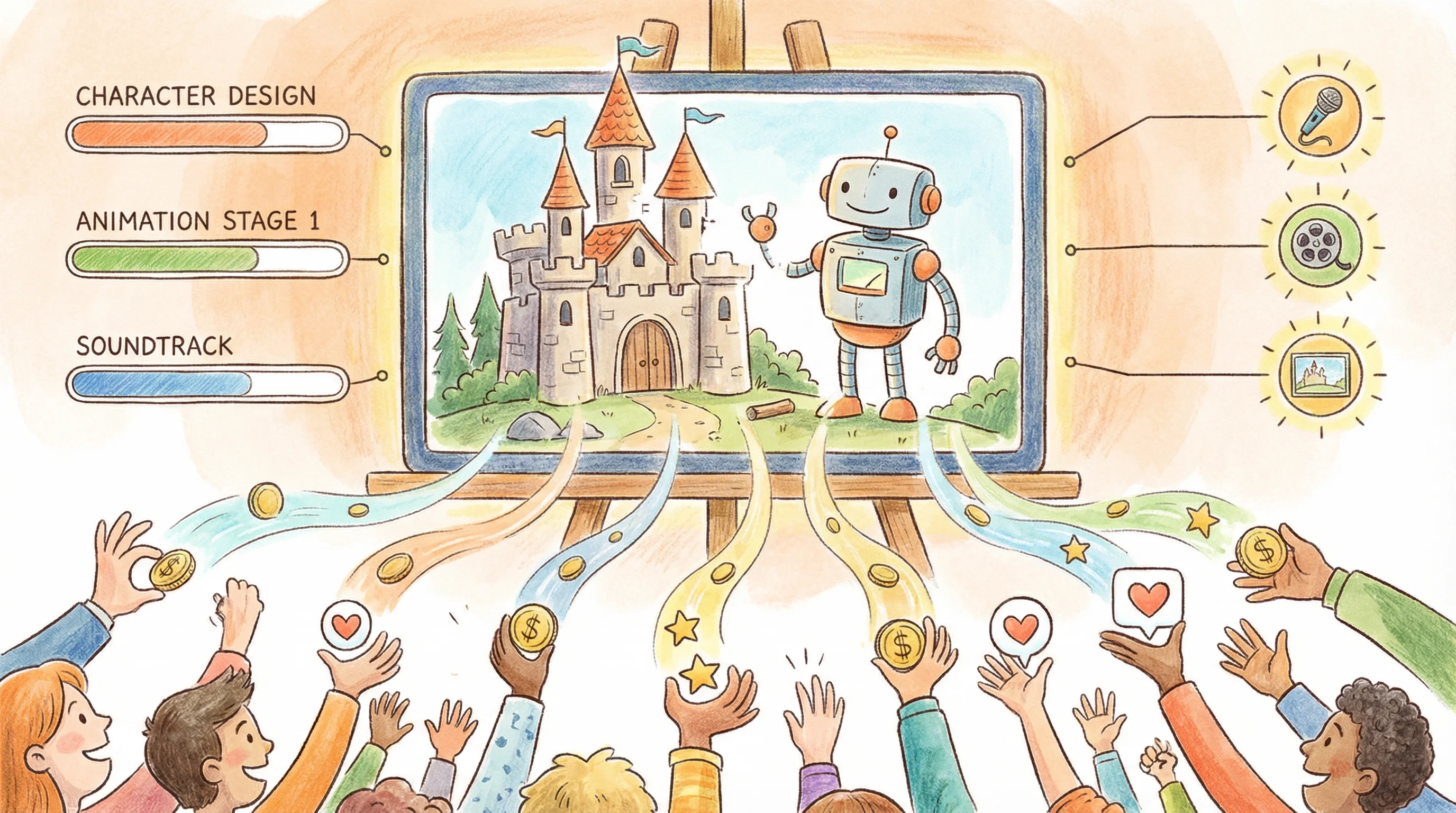 《星辰大海》动画众筹项目 - 原创科幻动画长片制作